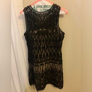 Aidan Hard Corded Cocktail Dress